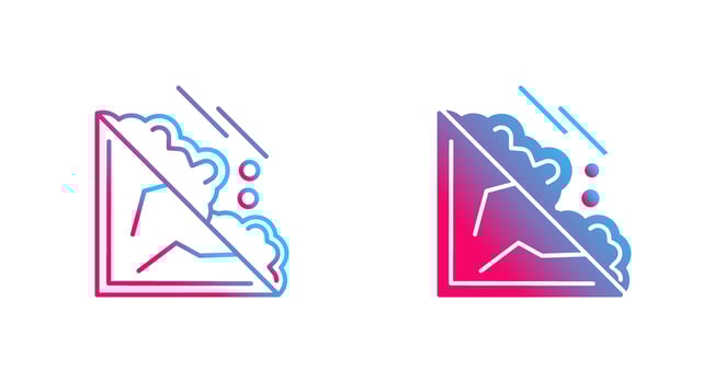 Avalanche Vector Icon