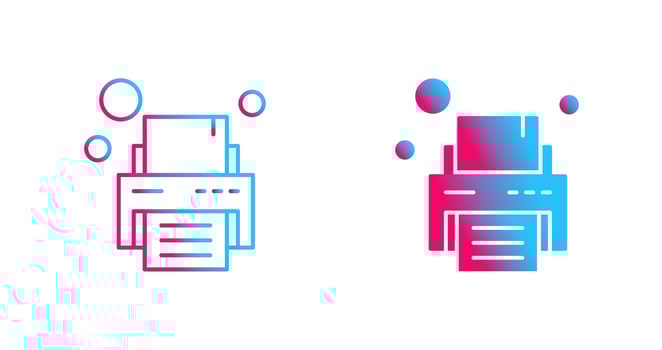Printer Vector Icon