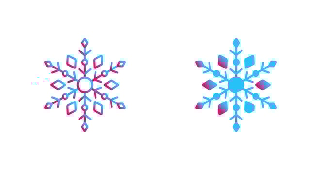 Snow Flake Vector Icon