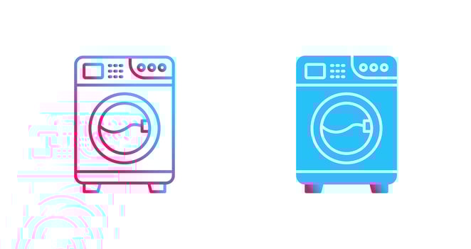 Washing Machine Vector Icon