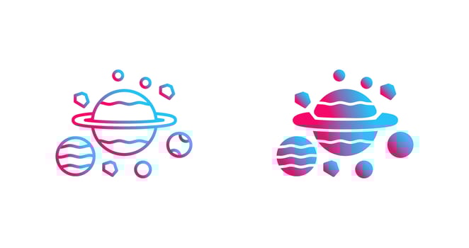 Planets Vector Icon