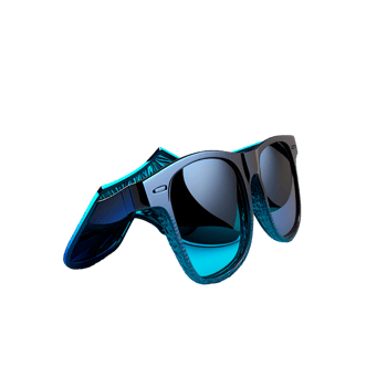 black glasses png generative ai