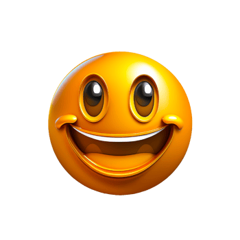 Smile emoji png generative ai