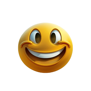 Smile emoji png generative ai