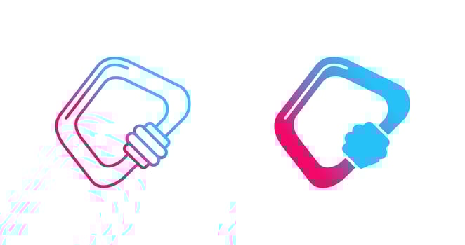 Carabiner Vector Icon