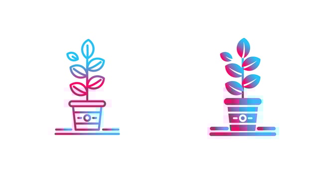 Planting Vector Icon