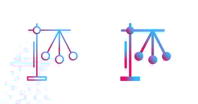Pendulum Vector Icon