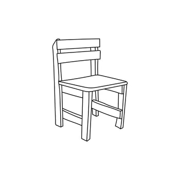 Chair Line Simple Logo Design, Modern Furniture Vector Logo, logo for your company