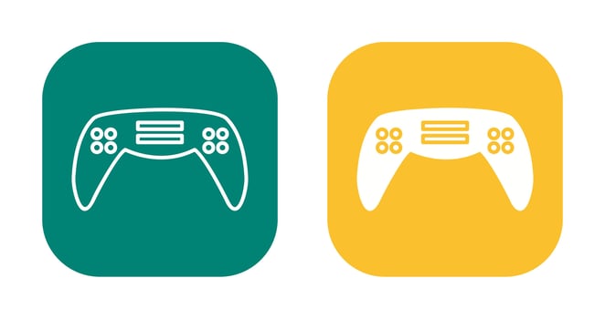 Unique Gaming Console Vector Icon