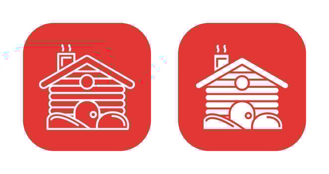 Cabin Vector Icon