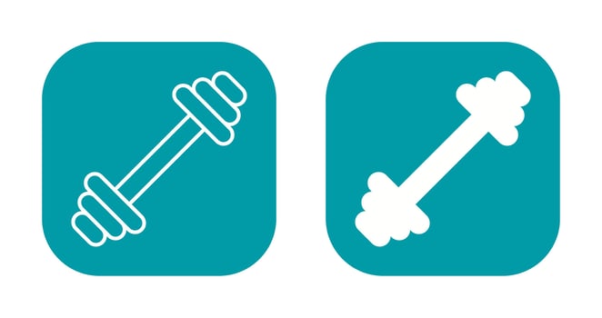 Gym Vector Icon
