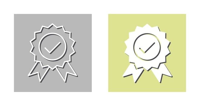 Unique Quality Control Vector Icon