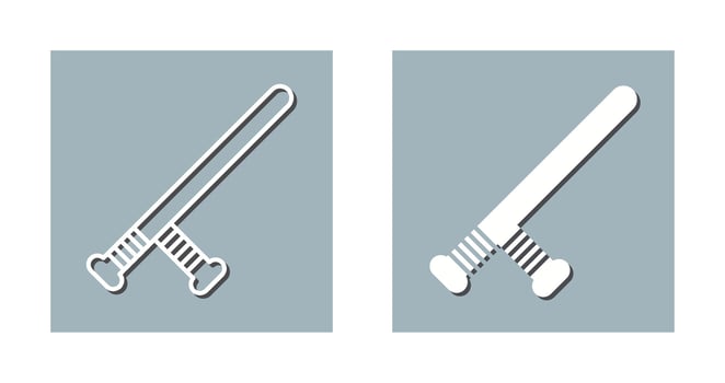 Baton Vector Icon