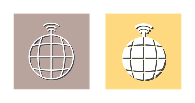 Global Signals Vector Icon