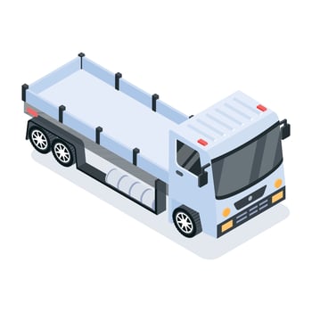Flat Transport icons vector