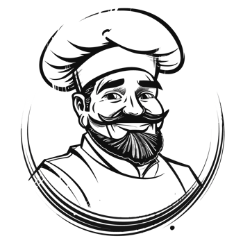 Beautiful Chef Silhouette - png