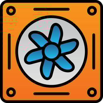 Cooler Vector Icon Design