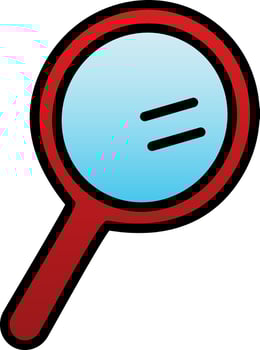 Mirror Vector Icon Design