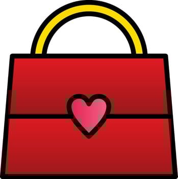 Purse Vector Icon Design