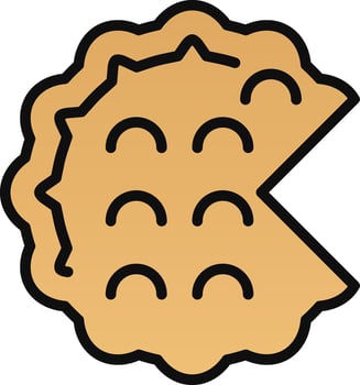 Rijsttaart Vector Icon Design