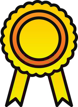 Medal Vector Icon Design
