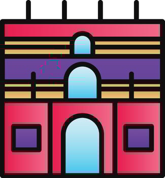 Royal conservatory Vector Icon Design