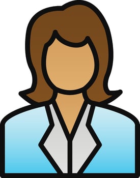 Woman Vector Icon Design