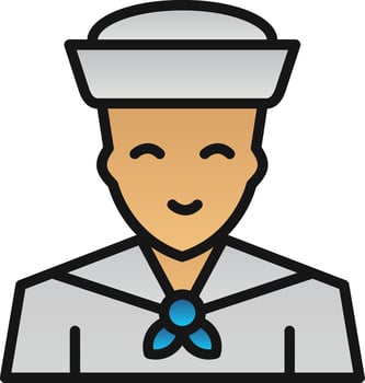 Sailor Vector Icon Design
