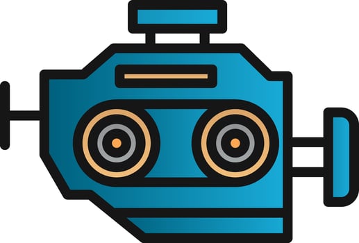 Engine Vector Icon Design