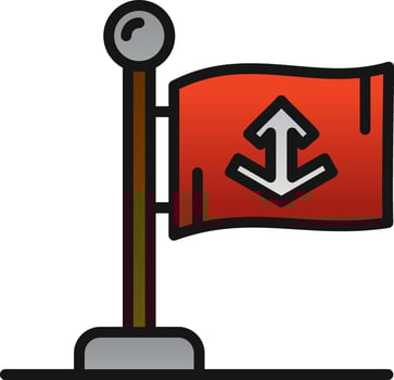 Flag Vector Icon Design