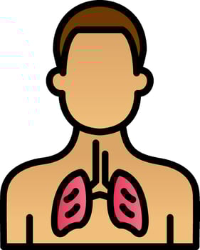 Asthma Vector Icon Design