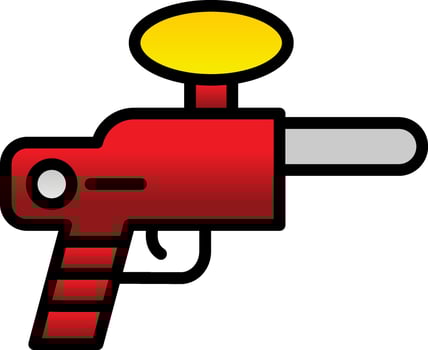 Paintball Vector Icon Design