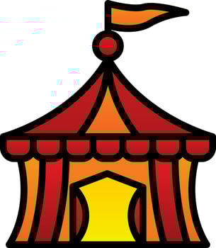 Circus Vector Icon Design
