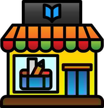 Stationery Vector Icon Design