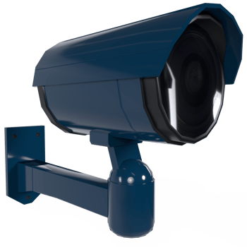 3d Rendering Of Security Camera png