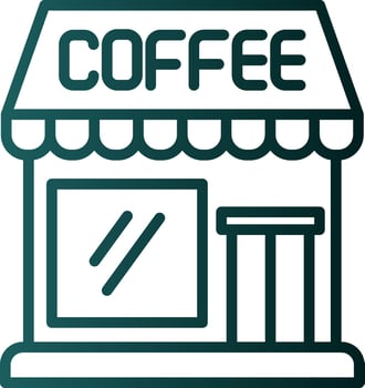 Coffee house Vector Icon Design