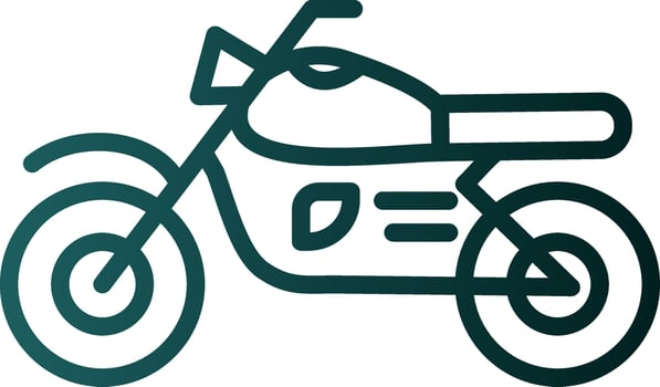 Motorbike Vector Icon Design
