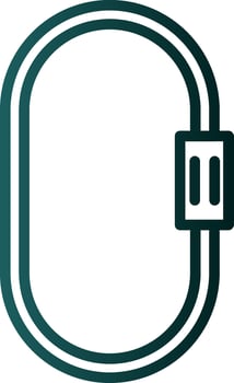 Carabiner Vector Icon Design