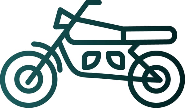 Motorbike Vector Icon Design