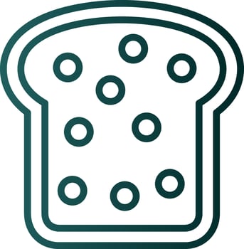 Bread Vector Icon Design