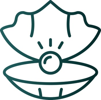Clam Vector Icon Design