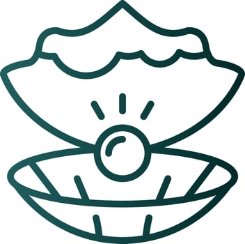 Clam Vector Icon Design