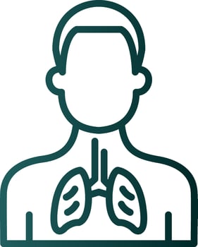 Asthma Vector Icon Design