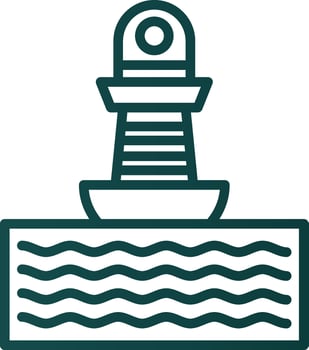 Buoy Vector Icon Design