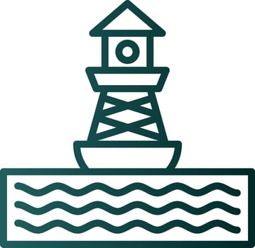 Buoy Vector Icon Design