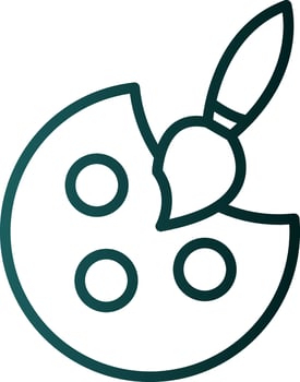 Painting Vector Icon Design