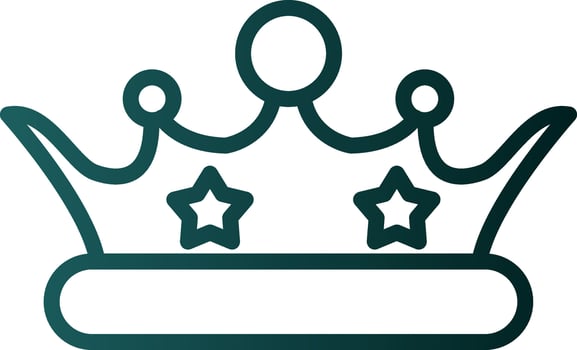 Crown Vector Icon Design