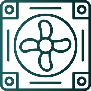 Cooler Vector Icon Design