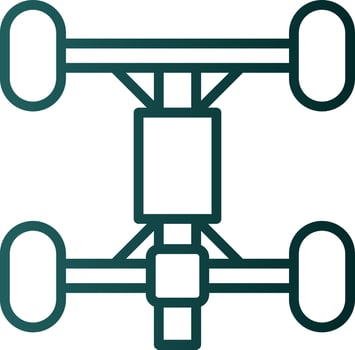 Chassis Vector Icon Design