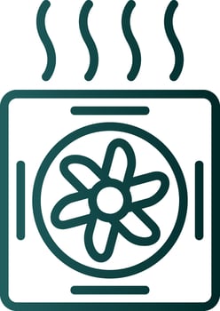 Heat Vector Icon Design